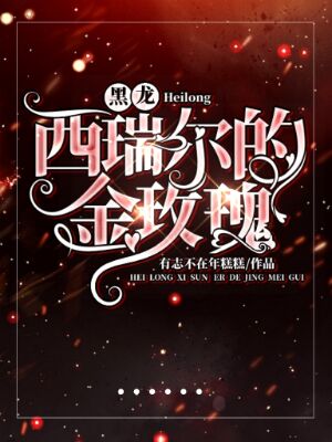 《黑龙西瑞尔的金玫瑰》小说封面制作